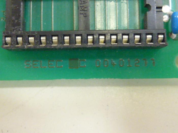 Used SELEC Circuit Board 00401277 #63234