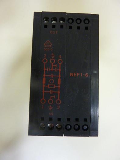 Used PHOENIX CONTACT Relay Module NEF1-6 #61428