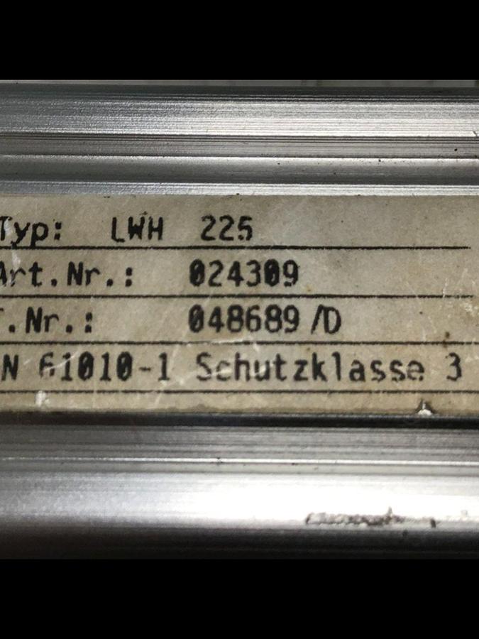 Used NOVOTECHNIK Linear Transducer LWH225 Used