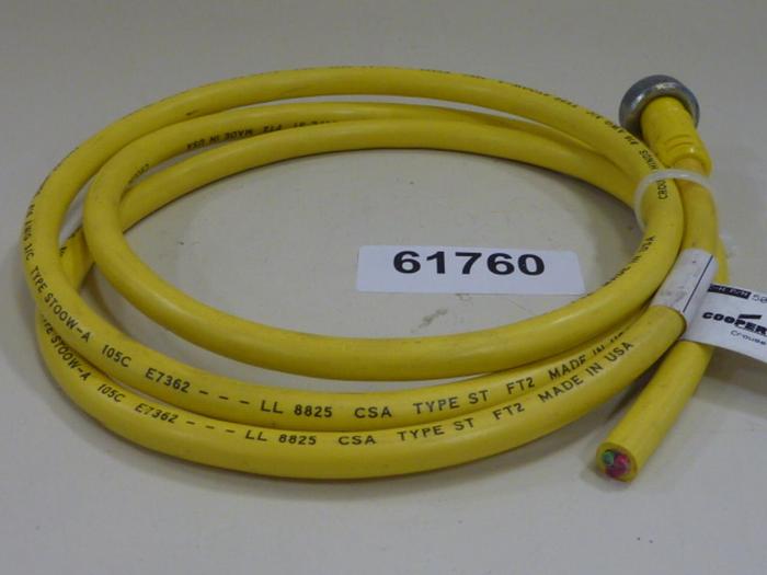 Used COOPER Cable 5000109-4 #61760