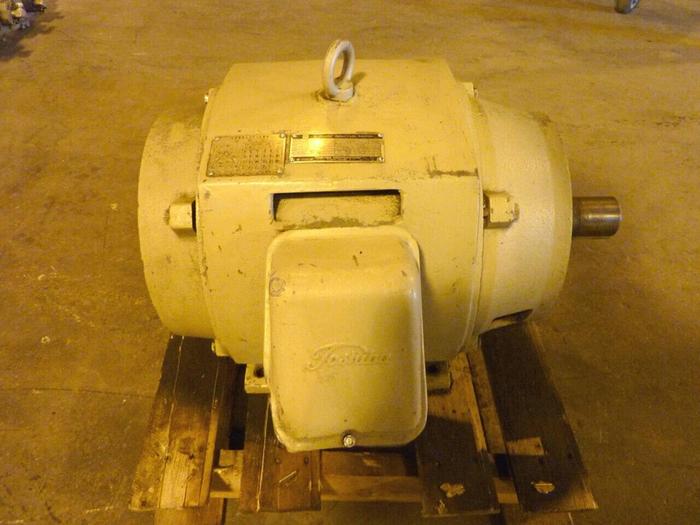 Used TOSHIBA 20 HP Induction Motor TIKK 20 HP Used