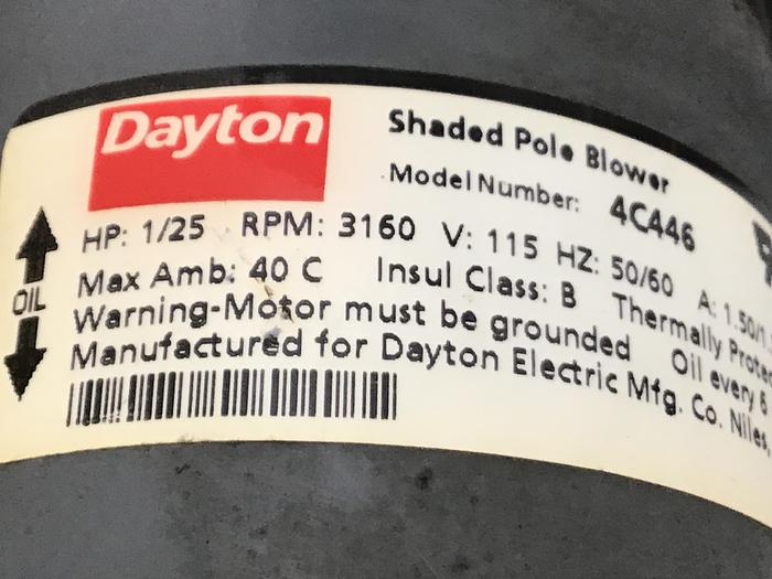 Used DAYTON 4C446