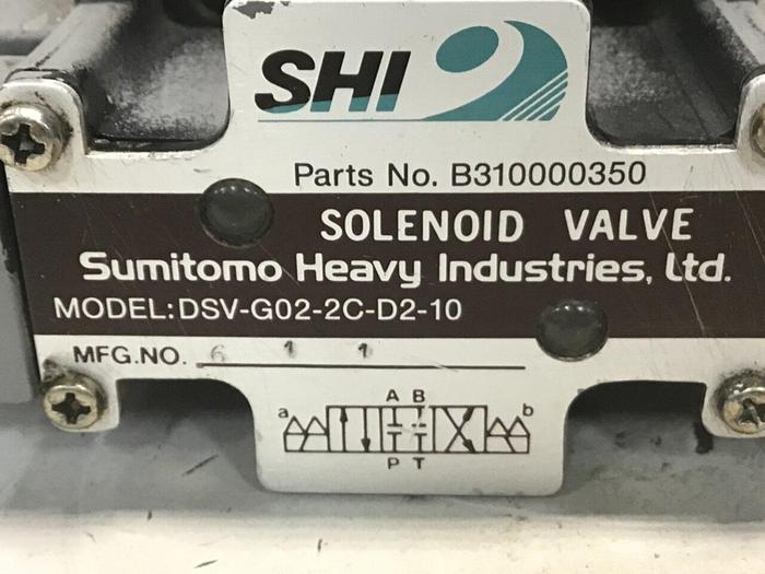 Used SUMITOMO Valve DSV-G02-2C-D2-10 #137725