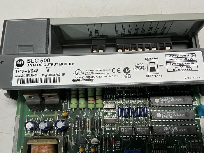 Used ALLEN BRADLEY 1746-N04V