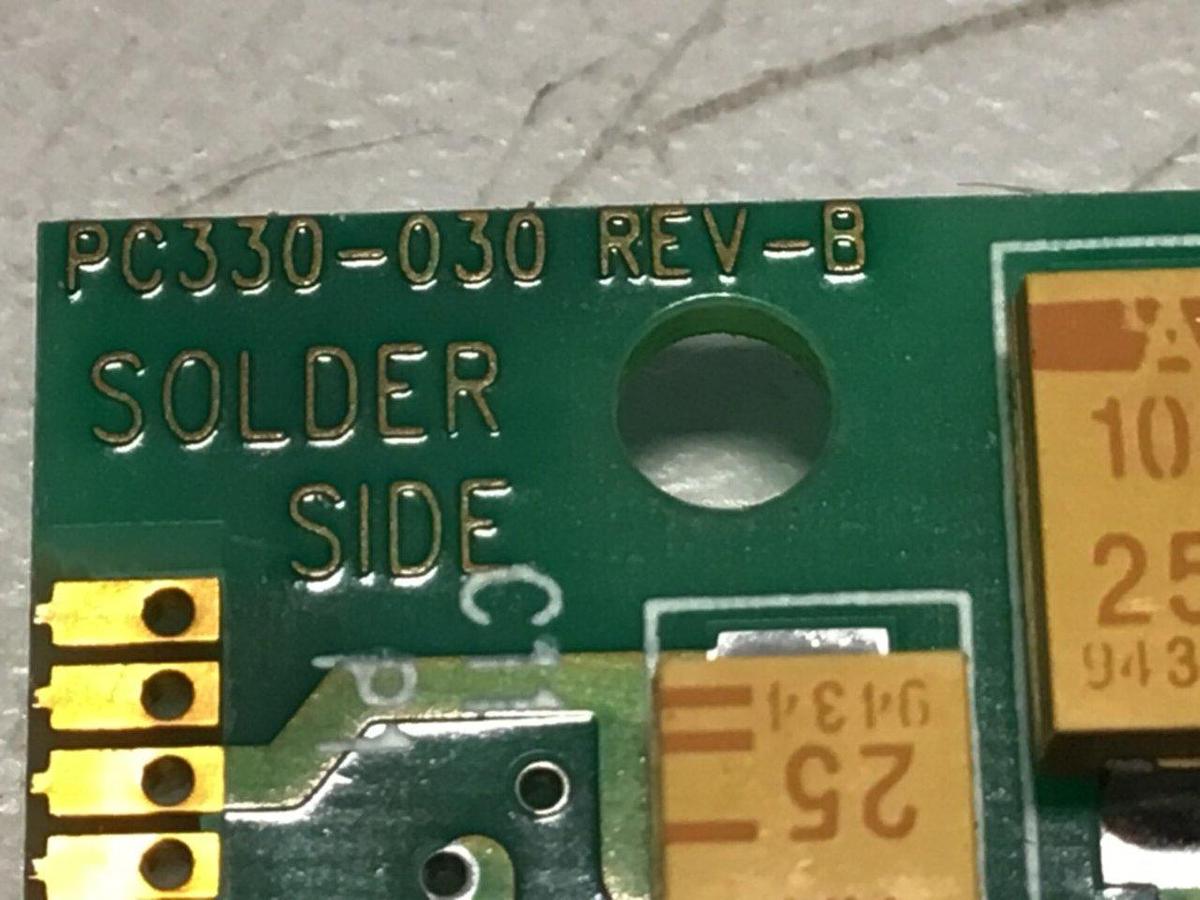 Used VAN DORN Sequencer Circuit Board PC330-029 330-029 #121974
