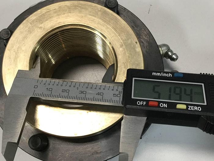 Used CINCINNATI MILACRON Die Height / Adjustable Tie Bar Nut 5035745/ATBN Used #100422