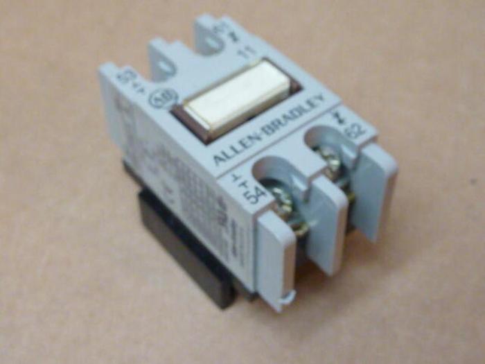 Used ALLEN BRADLEY Auxiliary Contact 195-FA11 SER A #79594
