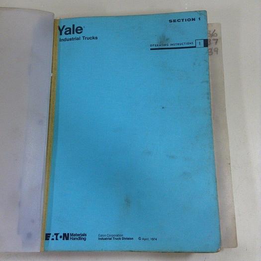 Used CLARK EQUIPMENT Standard Parts Manual 2745327 #71002