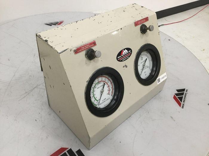 Used VAN DORN Hydraulic Pressure Gage D314460 #116074