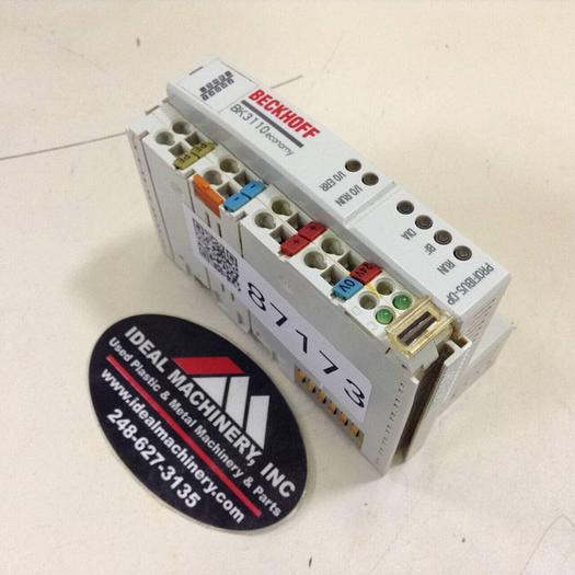 Used BECKHOFF Profibus Coupler BK3110 #87173