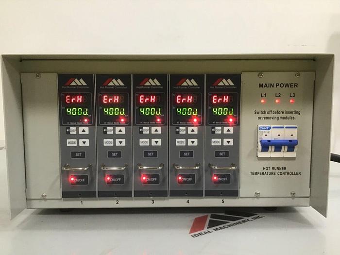 Used METAL FABRICATOR 5 Zone Hot Runner HRTC-05S/L-A1 USED