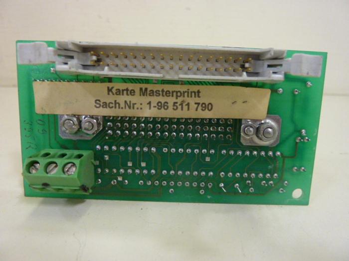 Used FERROMATIK MILACRON Circuit Board 1-96 511 790 #51193