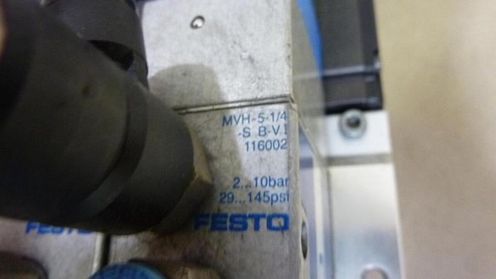 Used FESTO Control Block / Valve Terminal IFB8-02 #52721