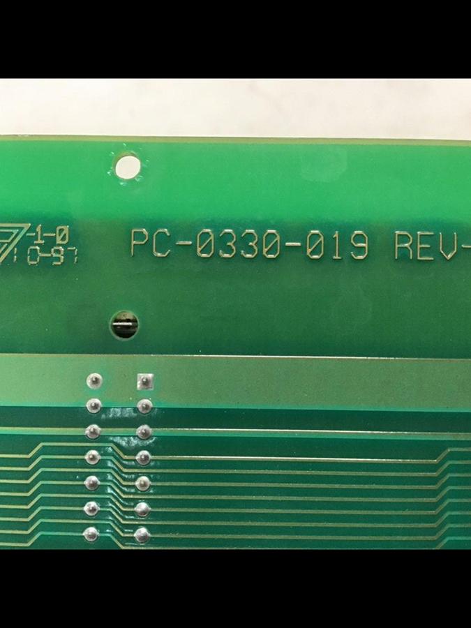 Used VAN DORN Circuit Board 330019 PC330-019 330-019 Used
