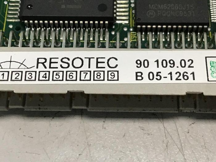 Used RESOTEC Circuit Board 90109.02 #138316