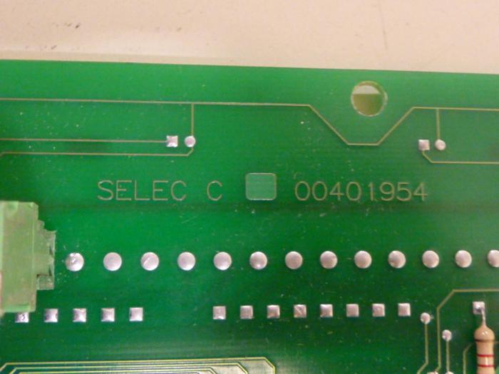 Used SELEC Circuit Board 00401954 #63306