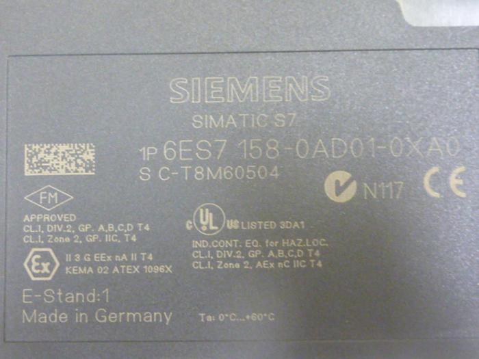 Used SIEMENS DP/DP Coupler 6ES7 158-0AD01-0XA0 #46312