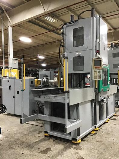 Used NEWBURY 300 Ton Vertical Injection Molding Machine 300VTTS21 USED