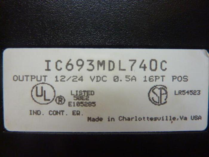 Used GE FANUC Output Module IC693MDL740C #31430