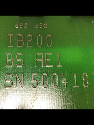 Used KRAUSS MAFFEI Circuit Board IB200 BS AE1 Used