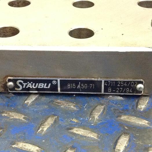 Used STAUBLI Platen PLATEN632 #80632