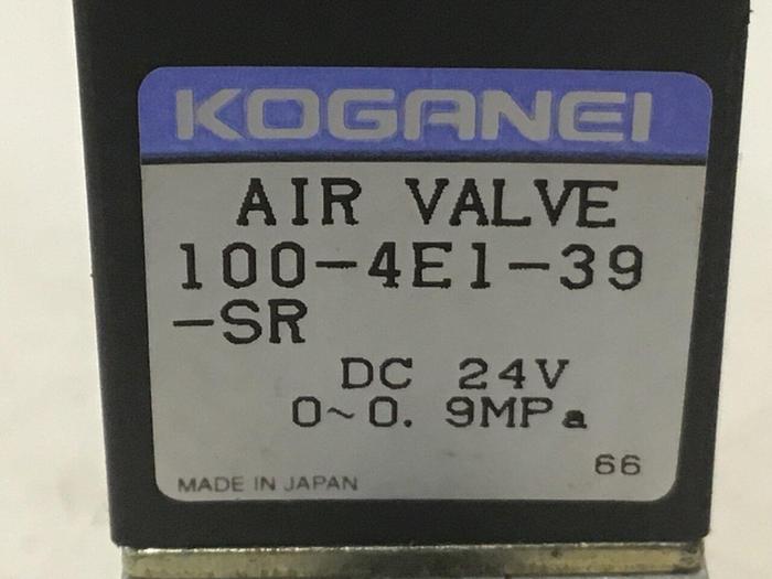 Used KOGANEI Air Valve 100-4E1-39-SR #124297