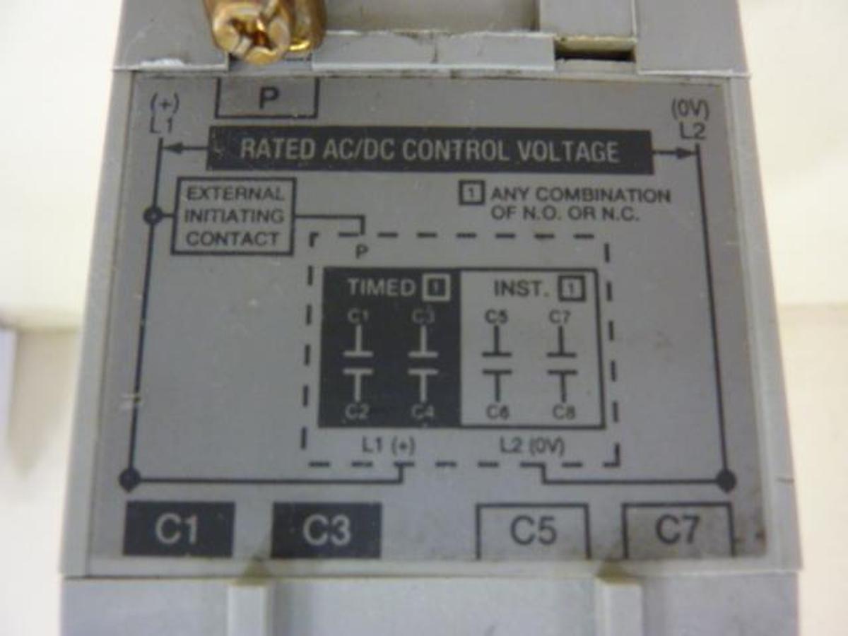 Used ALLEN BRADLEY Solid State Timer 700-RTC00010U1 SER A Used
