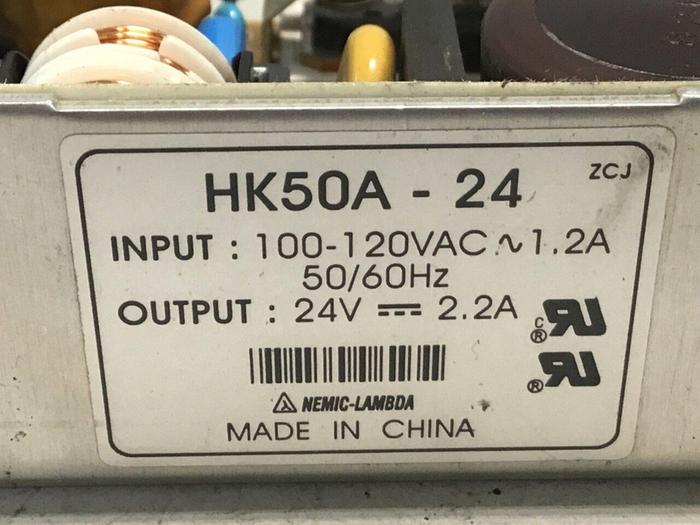 Used NEMIC-LAMBDA Power Supply HK50A-24 #132741