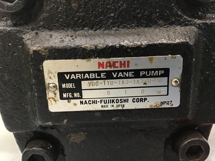 Used NACHI Variable Vane Pump VDC-11B-1A3-1A3-U-20 Used