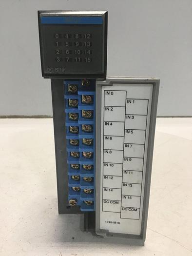 Used ALLEN BRADLEY Input Module 1746-IB16 SER C #127722