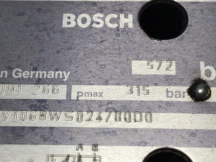 Used BOSCH Valve 0 810 091 266 #128962