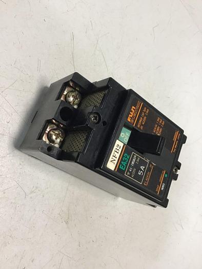 Used FUJI ELECTRIC 5 Amp Circuit Breaker EA32-5 #119774