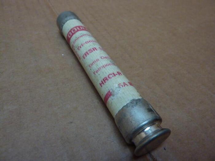 Used GOULD / SHAWMUT 15 Amp Fuse TRSR15 #26992