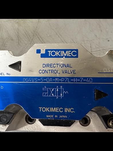 Used TOKIMEC DG4VS-5-0A-M-P7L-H-7-40