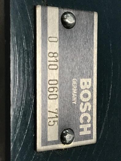 Used BOSCH Valve 0 810 060 715 #115833