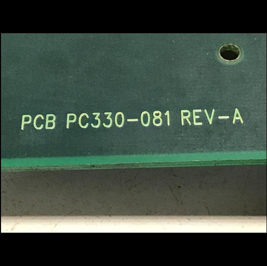 Used VAN DORN Communication Board PC330-081 330-081 Used
