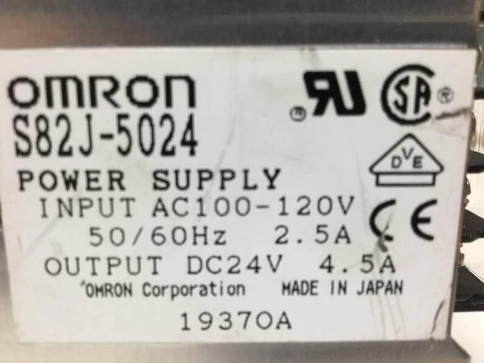 Used OMRON Power Supply S8SJ-5024 #97993