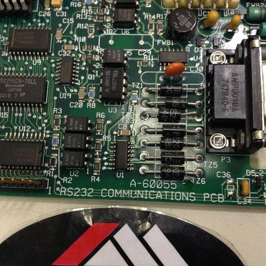 Used BARBER COLMAN Communication Daughter Board A-60055 #73271