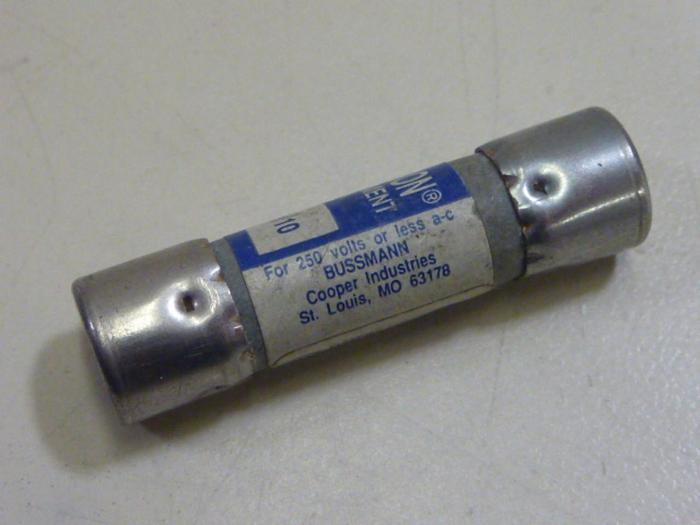Used FUSETRON 4/10 Amp Fuse FNA-4/10 #62422
