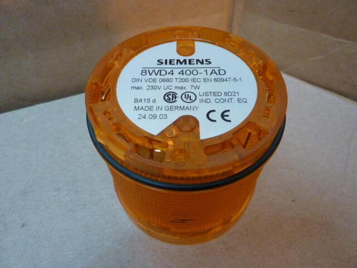 Used SIEMENS Yellow Stack Light 8WD4 400-IAD #29598