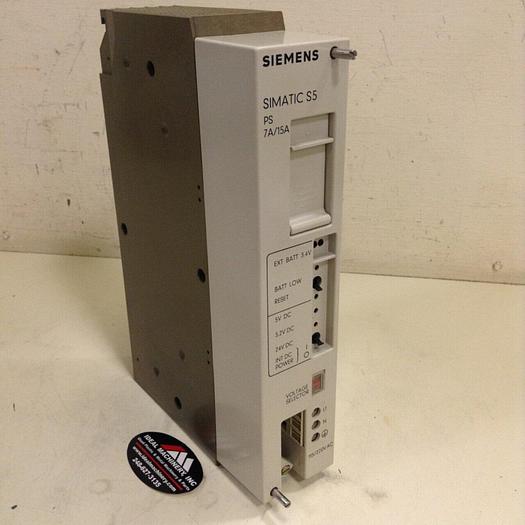 Used SIEMENS Modular Power Supply DIN 41752 #77366