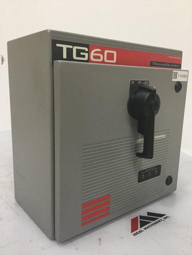 Used CURRENT TECHNOLOGY Transguard MasterPlan TG60 480-3DG-DM Used