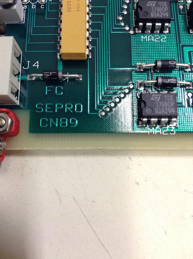 Used SEPRO ROBOTIQUE CN89 Control Board 07S0095104/A USED
