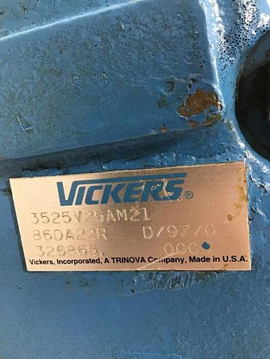 Used VICKERS Vane Pump 3525V25AM21 86DA22R Used