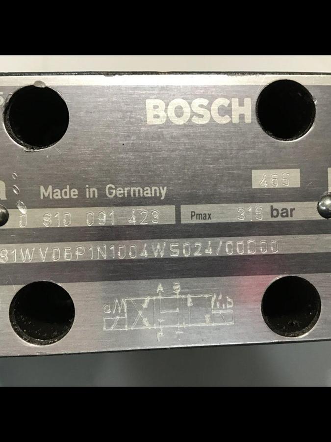 Used BOSCH Directional Valve 0 810 091 423 Used