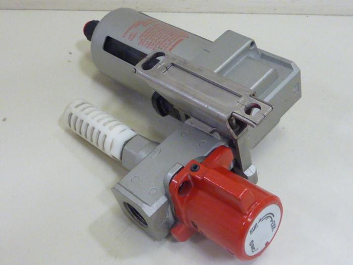 Used SMC Pneumatic Safety Valve Shutoff Lockout VHS40-N04-Z #51910