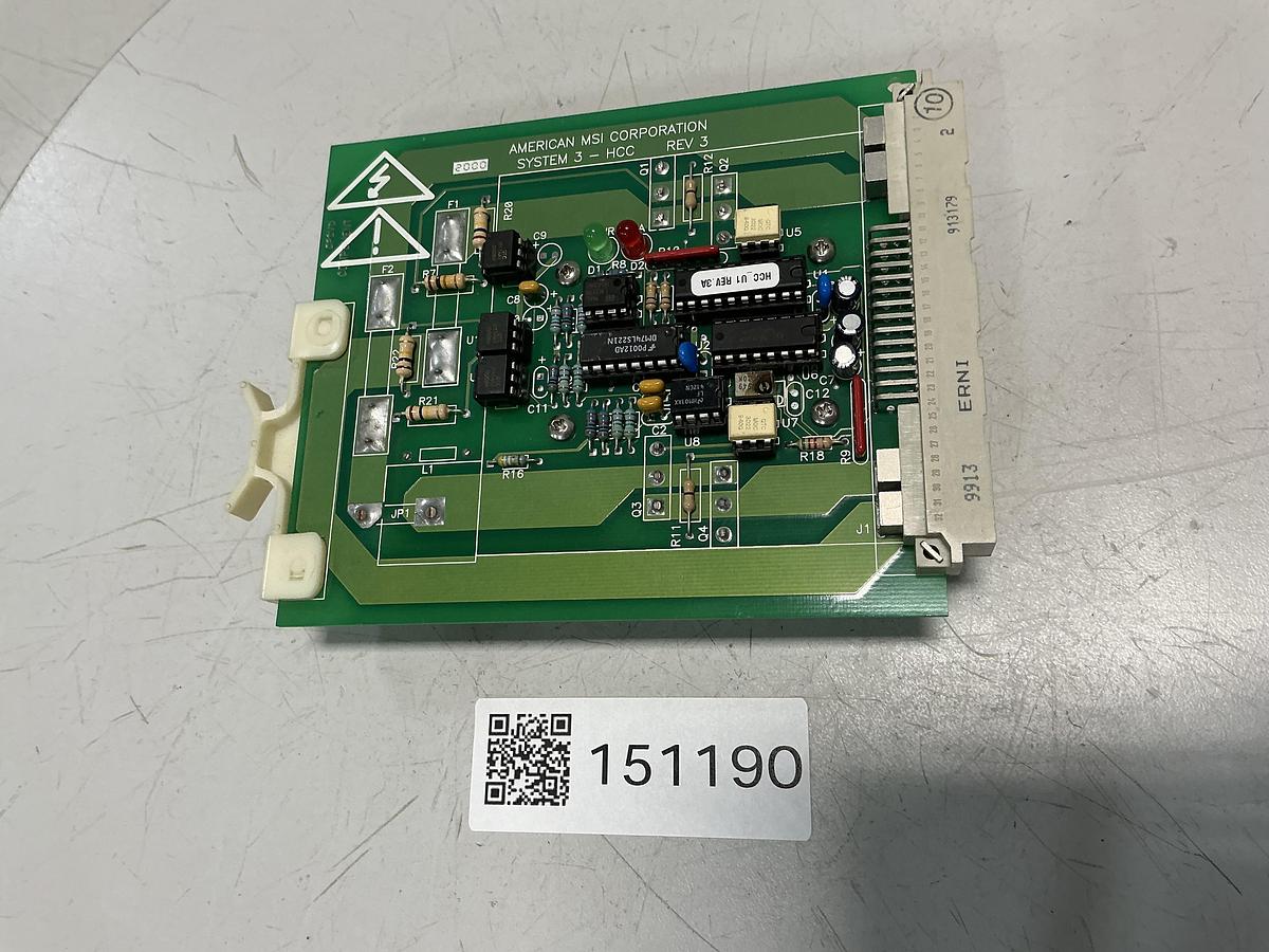 Used AMERICAN MSI CORPORATION 3000.020.085