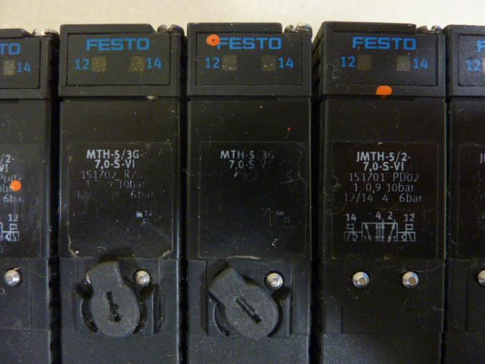Used FESTO Control Block / Valve Terminal IFB13-03 Used