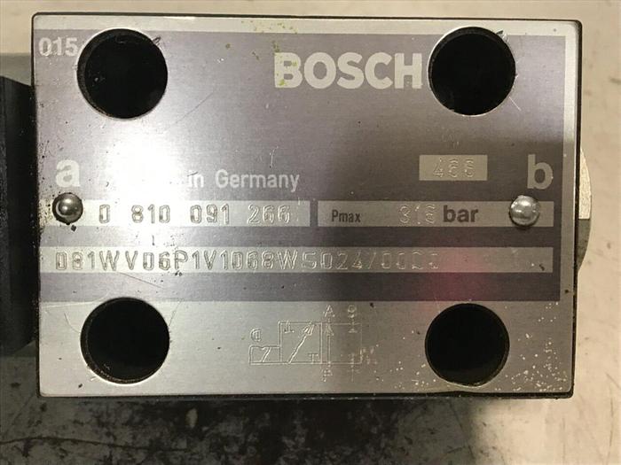 Used BOSCH Valve 0 810 091 266 Used