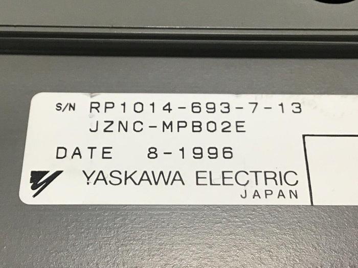 Used YASKAWA ELECTRIC Operator Panel JZNC-MPB02E #131259